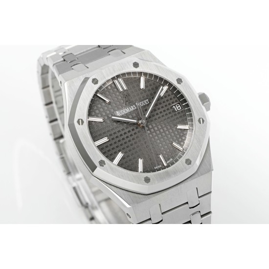 Audemars Piguet-Royal Oak 41mm 15500 SS/SS Grey/Stk APSF A4302 Super Clone
