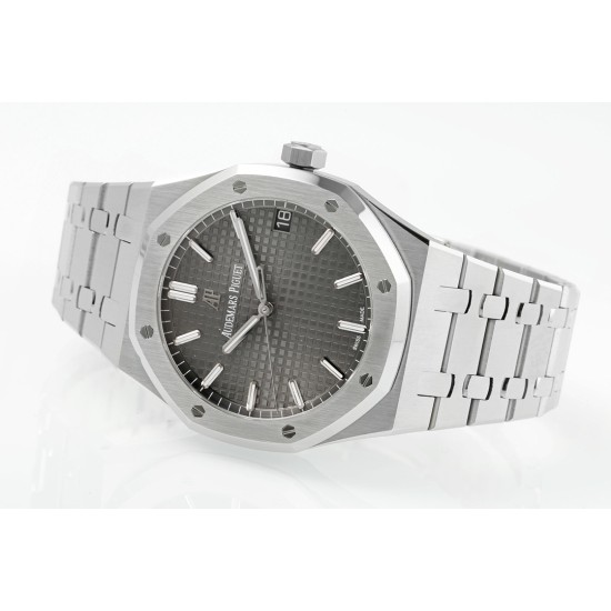 Audemars Piguet-Royal Oak 41mm 15500 SS/SS Grey/Stk APSF A4302 Super Clone