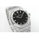 Audemars Piguet-Royal Oak 41mm 15500 SS/SS Black/Stk APSF A4302 Super Clone