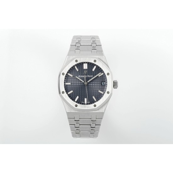Audemars Piguet-Royal Oak 41mm 15500 SS/SS Blue/Stk APSF A4302 Super Clone