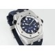 Audemars Piguet-Royal Oak Offshore Diver 15720 42mm SS/RU Blue/Stk APS A4308 Super Clone