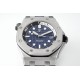 Audemars Piguet-Royal Oak Offshore Diver 15720 42mm SS/RU Blue/Stk APS A4308 Super Clone