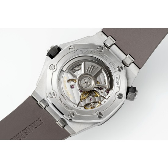 Audemars Piguet-Royal Oak Offshore Diver 15720 42mm SS/RU Grey/Stk APS A4308 Super Clone