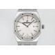 Audemars Piguet-Royal Oak Ladies 67651 33mm Dia SS/SS White ZF Swiss Qtz