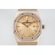 Audemars Piguet-Royal Oak Ladies 67651 33mm Dia RG/RG Gold ZF Swiss Qtz