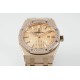 Audemars Piguet-Royal Oak Ladies 67651 33mm Dia RG/RG Gold ZF Swiss Qtz