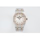 Audemars Piguet-Royal Oak Ladies 33mm 67651 Dia RG/SS White ZF Swiss Qtz