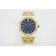 Audemars Piguet-Royal Oak Ladies 67651 33mm Dia RG/RG Blue ZF Swiss Qtz