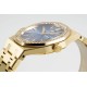 Audemars Piguet-Royal Oak Ladies 67651 33mm Dia RG/RG Blue ZF Swiss Qtz