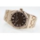 Audemars Piguet-Royal Oak Ladies 67650 33mm RG/RG Brown ZF Swiss Qtz