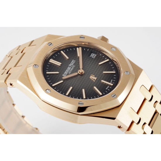 Audemars Piguet-Royal Oak 39mm 16202 RG/RG Grey Dial ZF A7121