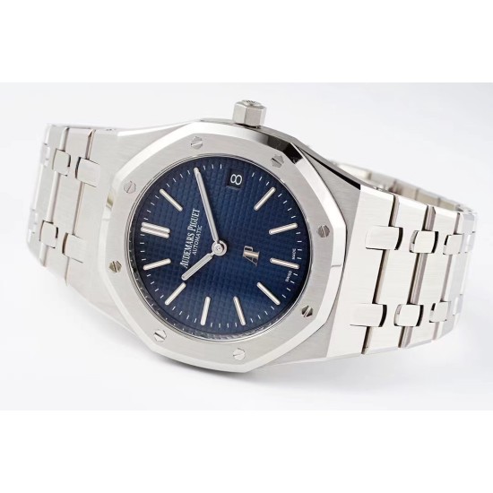 Audemars Piguet-Royal Oak 39mm 16202 SS/SS Blue Dial ZF A7121