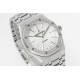 Audemars Piguet-Royal Oak 15410 41mm SS White Textured Dial APSF SA3120 Super Clone
