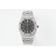 Audemars Piguet-Royal Oak 15410 Frosted SS/SS Grey/Stk APSF SA3120 Super Clone