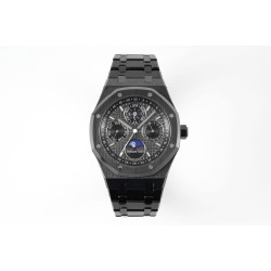 Audemars Piguet-Royal Oak Perpetual Cal 26579 Cer/Cer Blk/Stk APSF V2 A5134(CHS)