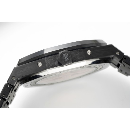 Audemars Piguet-Royal Oak Perpetual Cal 26579 Cer/Cer Blk/Stk APSF V2 A5134(CHS)