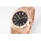 Audemars Piguet-Royal Oak 41mm 15500 RG/RG Black/Stk APSF A4302 Super Clone