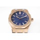 Audemars Piguet-Royal Oak 41mm 15510 RG/LE Blue/Stk APSF A4302 Super Clone