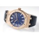Audemars Piguet-Royal Oak 41mm 15510 RG/LE Blue/Stk APSF A4302 Super Clone