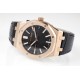Audemars Piguet-Royal Oak 41mm 15510 RG/LE Black/Stk APSF A4302 Super Clone