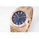 Audemars Piguet-Royal Oak 41mm 15510 RG/RG Blue/Stk APSF A4302 Super Clone