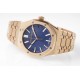 Audemars Piguet-Royal Oak 41mm 15510 RG/RG Blue/Stk APSF A4302 Super Clone