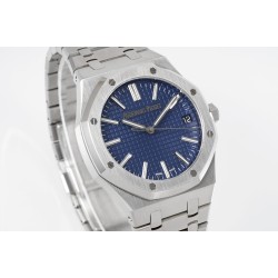 Audemars Piguet-Royal Oak 41mm 15510 SS/SS Blue/Stk APSF A4302 Super Clone
