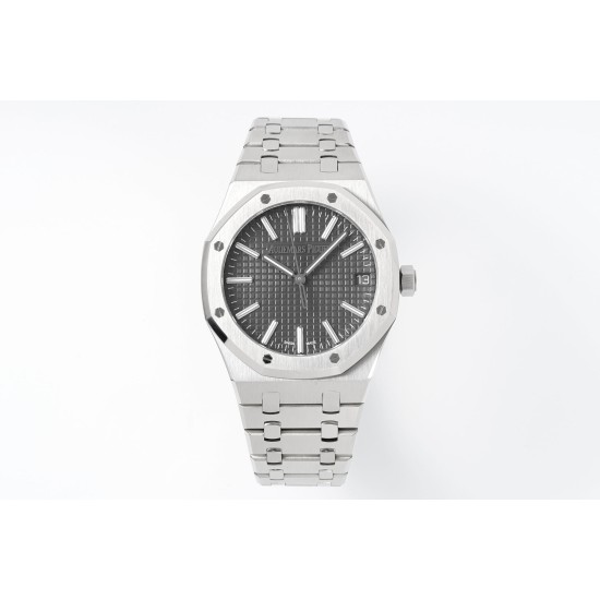 Audemars Piguet-Royal Oak 41mm 15510 SS/SS Grey/Stk APSF A4302 Super Clone