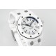 Audemars Piguet-Royal Oak Diver 15707 CER/RU White APSF SA3120 Super Clone