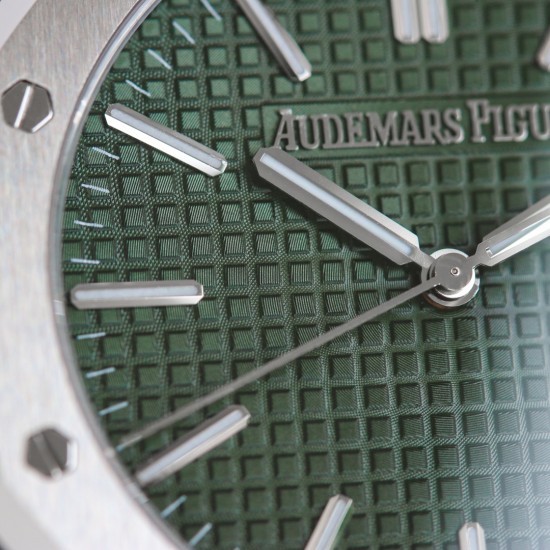 Audemars Piguet-Royal Oak 50th Anniverary 41mm 15510 SS/SS Green ORF SA4302 Super Clone