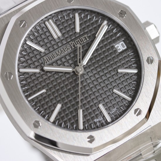 Audemars Piguet-Royal Oak 50th Anniverary 41mm 15510 SS/SS Grey ORF SA4302 Super Clone