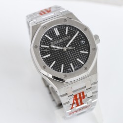 Audemars Piguet-Royal Oak 50th Anniverary 41mm 15510 SS/SS Black ORF SA4302 Super Clone