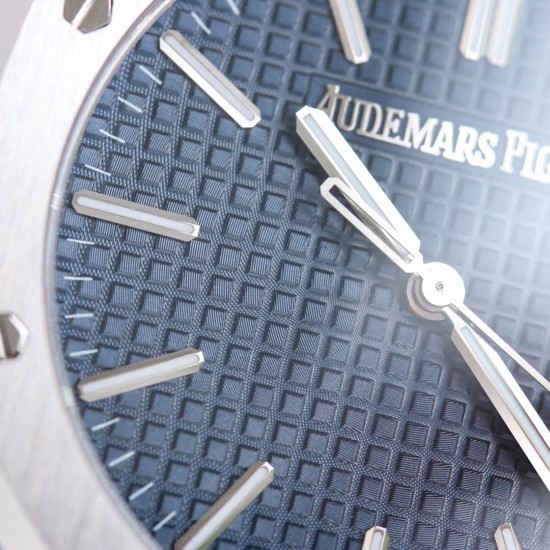 Audemars Piguet-Royal Oak 50th Anniverary 41mm 15510 SS/SS Blue ORF SA4302 Super Clone