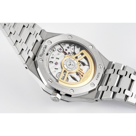 Audemars Piguet-Royal Oak 41mm 15500 SS/SS Blue/Stk ZF V3 A4302 Super Clone