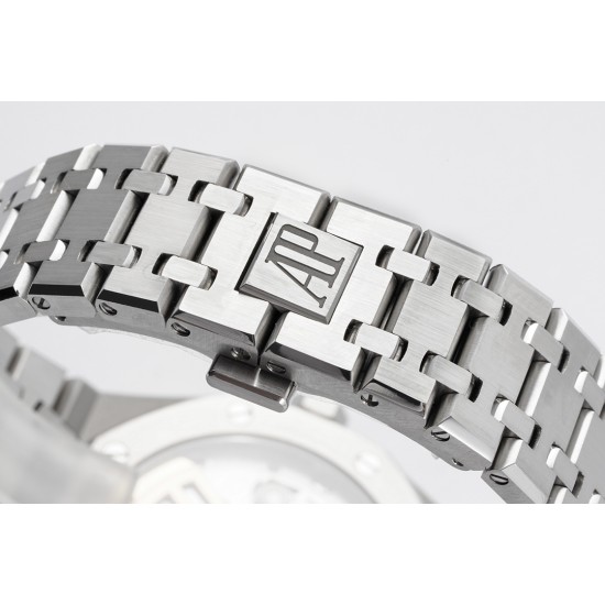 Audemars Piguet-Royal Oak 41mm 15500 SS/SS Blue/Stk ZF V3 A4302 Super Clone