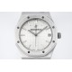 Audemars Piguet-Royal Oak 41mm 15500 SS/SS White/Stk ZF V3 A4302 Super Clone