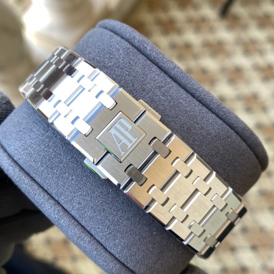 Audemars Piguet-Royal Oak 15400 SS/SS Grey Dial APSF SA3120 Super Clone