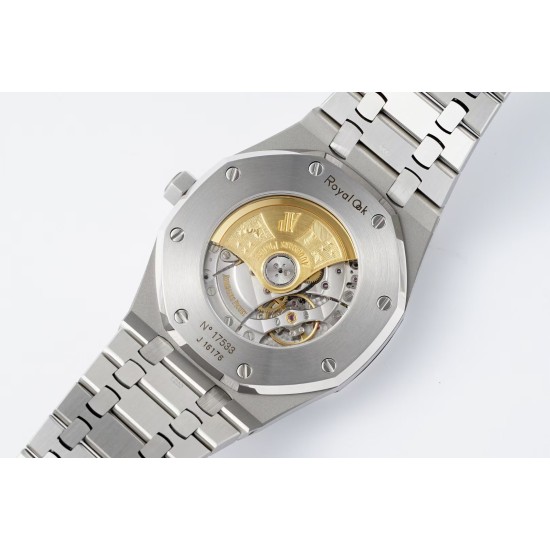 Audemars Piguet-Royal Oak 15400 SS/SS Black/Stk APSF SA3120 Super Clone