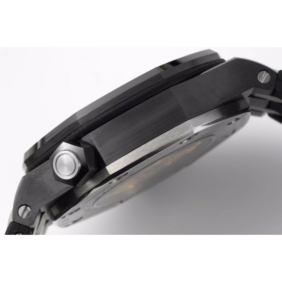 Audemars Piguet-Royal Oak Diver 15707 CER/RU Black IPF A3120
