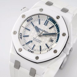 Audemars Piguet-Royal Oak Diver 15707 CER/RU White IPF A3120