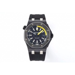 Audemars Piguet-Royal Oak Diver 15707 CER/RU Black IPF A3120