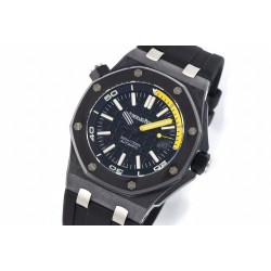 Audemars Piguet-Royal Oak Diver 15707 CER/RU Black IPF A3120