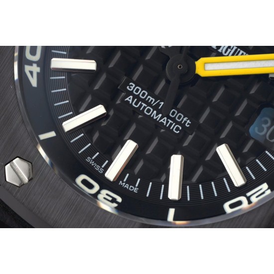 Audemars Piguet-Royal Oak Diver 15707 CER/RU Black IPF A3120