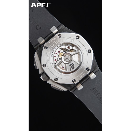 Audemars Piguet-Royal Oak Offshore 44mm Ceramic/RU Black/Stk APF A3126