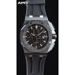 Audemars Piguet-Royal Oak Offshore 44mm Ceramic/RU Black/Stk APF A3126