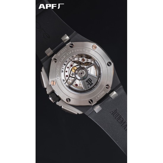 Audemars Piguet-Royal Oak Offshore 44mm Ceramic/RU Black/Stk APF A3126