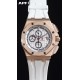 Audemars Piguet-Royal Oak Offshore 44mm RG/RU White/Stk APF A3126