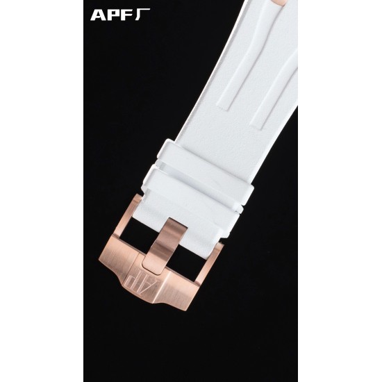 Audemars Piguet-Royal Oak Offshore 44mm RG/RU White/Stk APF A3126