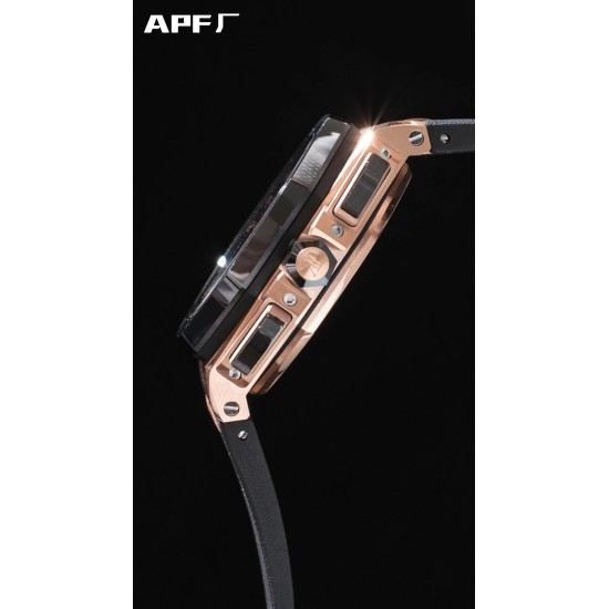 Audemars Piguet-Royal Oak Offshore 44mm RG/RU Black/Stk APF A3126