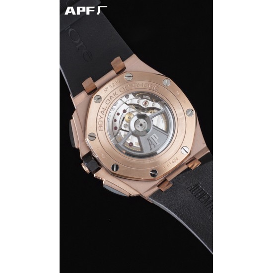 Audemars Piguet-Royal Oak Offshore 44mm RG/RU Black/White APF A3126